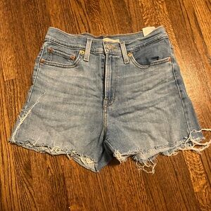Levi’s High Rise Shorts